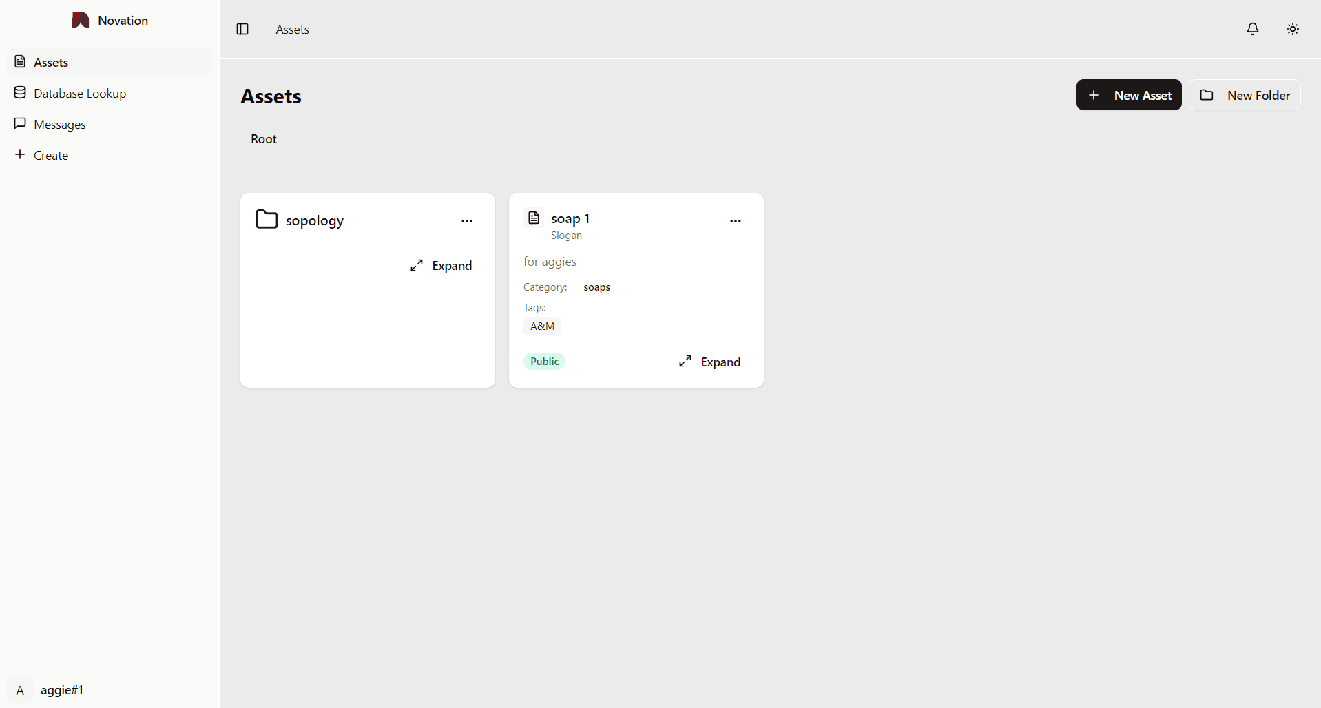 App screen 1 - light mode